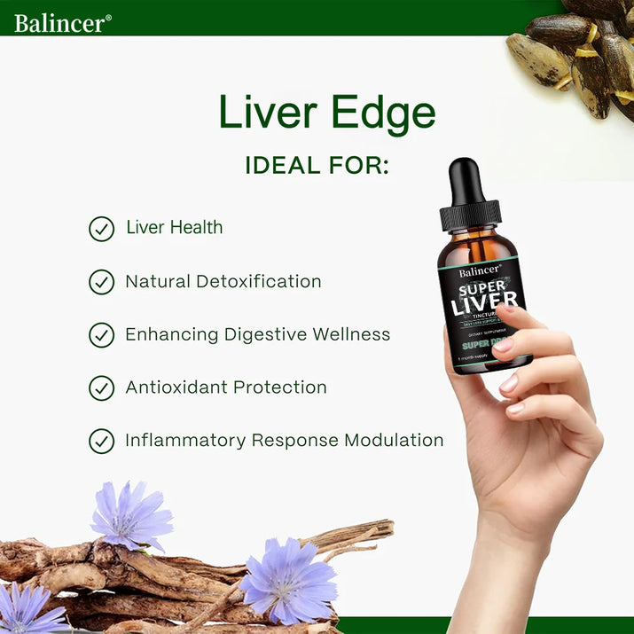 Super Liver Support Liquid Drops - with Milk Thistle - All Natural Liver Cleanse Detox & Repair