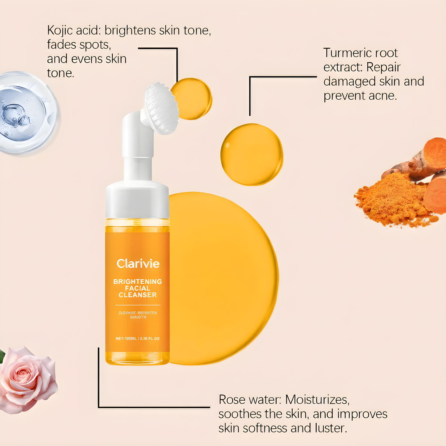 Clarivie Turmeric Facial Cleanser™